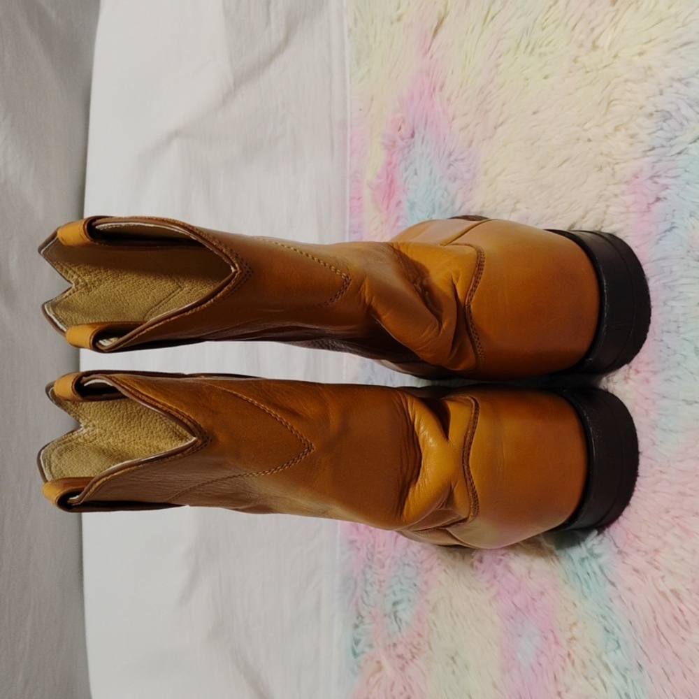 SALE! Justin Boots Men's Size 10 Boots Gently Worn (#8 CRATE) - Picture 5 of 12